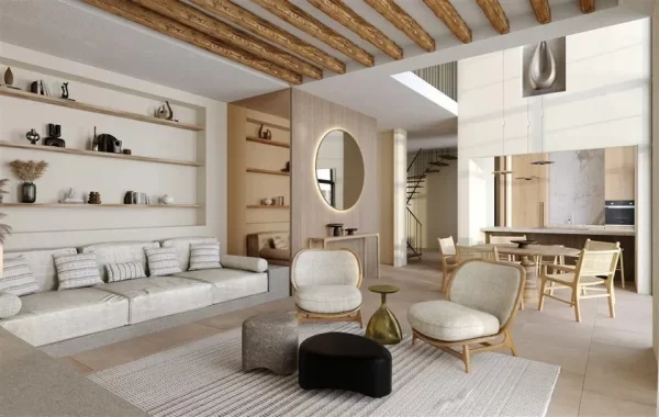 Beautiful semi-detached villas for sale in Alanya, a relaxed and modern city along the Mediterranean