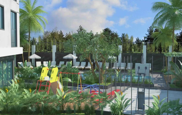 Ästhetischer Komplex zum Verkauf in Oba, einer der gefragtesten Regionen von Alanya