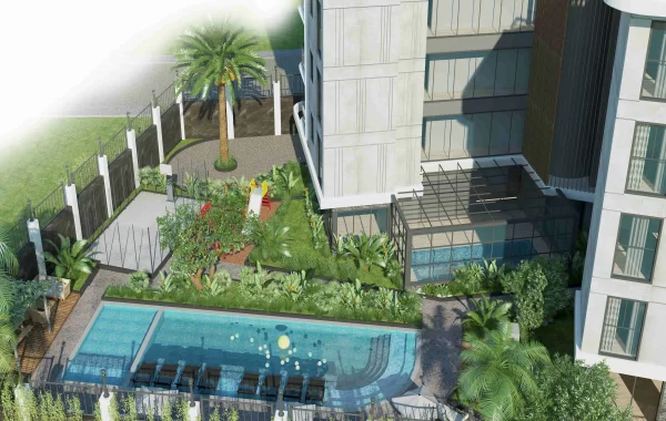 Ästhetischer Komplex zum Verkauf in Oba, einer der gefragtesten Regionen von Alanya