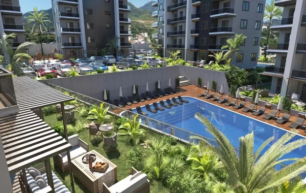 Attractive apartments for sale in Oba the most popular and growing region of Alanya
