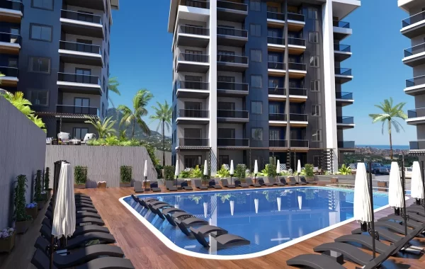 Attractive apartments for sale in Oba the most popular and growing region of Alanya