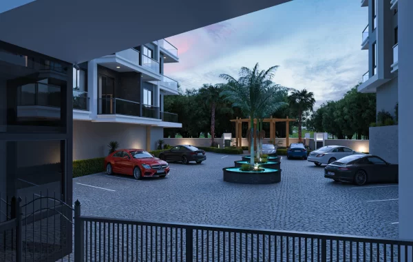 Schöner Komplex zum Verkauf in Oba, im beliebten Ferienort von Alanya
