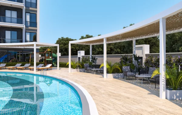 Schöner Komplex zum Verkauf in Oba, im beliebten Ferienort von Alanya