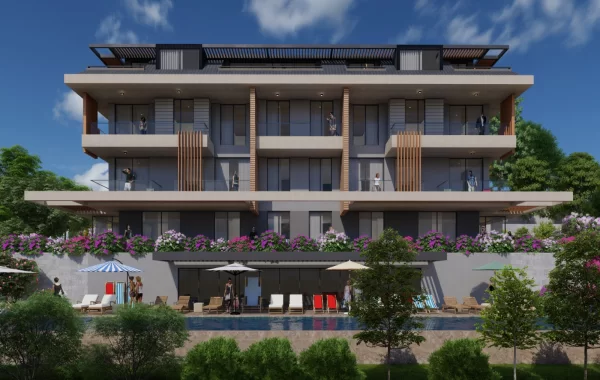 Fantastiska lägenheter till salu i Alanya, nära naturen och med panoramautsikt över havet
