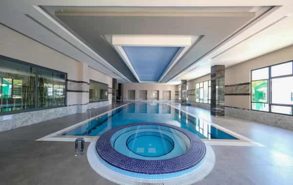 Decorative apartments for sale in Kargicak, a region that is admired and surrounded by scenic views