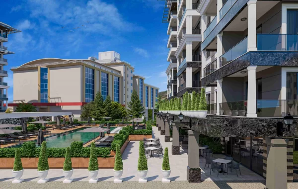 Beautiful apartments for in sale in Alanya, a city rich in history and an ideal place for relaxing