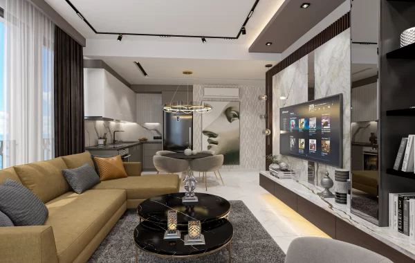 Beautiful apartments for in sale in Alanya, a city rich in history and an ideal place for relaxing
