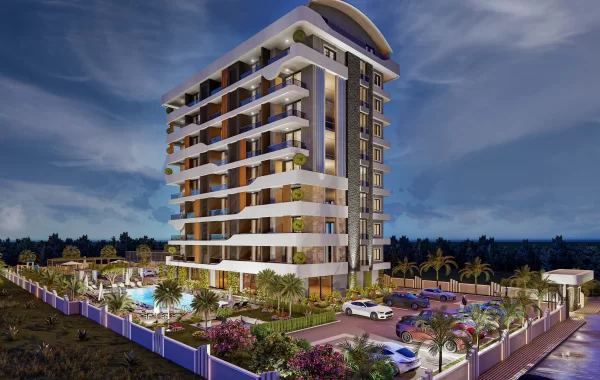 Bemerkenswerter Komplex zum Verkauf in Payallar, einer der vielversprechendsten Regionen von Alanya
