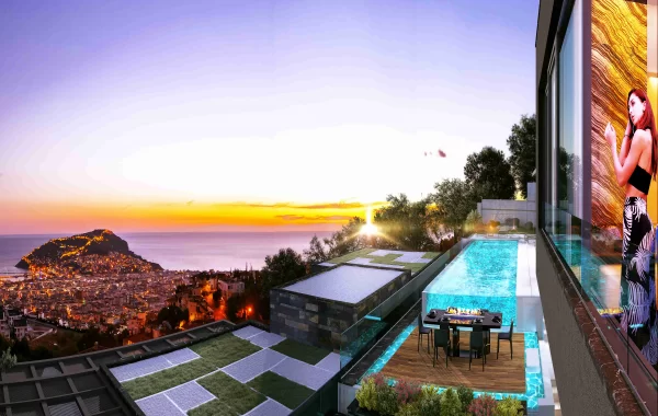 Exquisite villas for sale in Alanya, the pearl of the Mediterranean, where the sun always shine