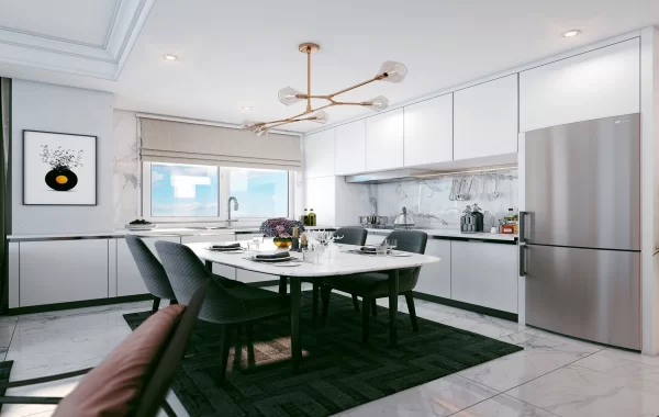 Attractive apartments for sale in Kestel, one of the most popular residential regions of Alanya
