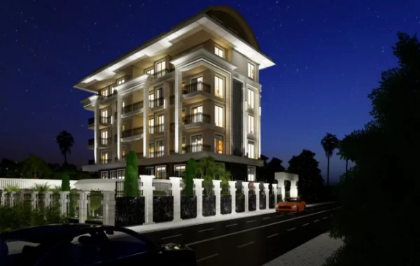 Bright apartments for sale in Oba, the most prestigious area of Alanya