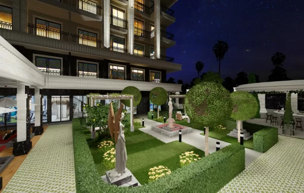 Bright apartments for sale in Oba, the most prestigious area of Alanya
