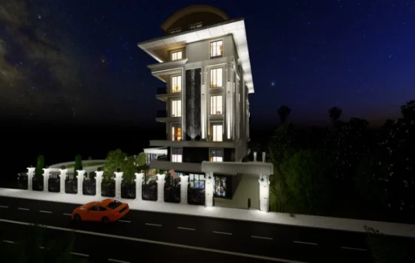 Bright apartments for sale in Oba, the most prestigious area of Alanya