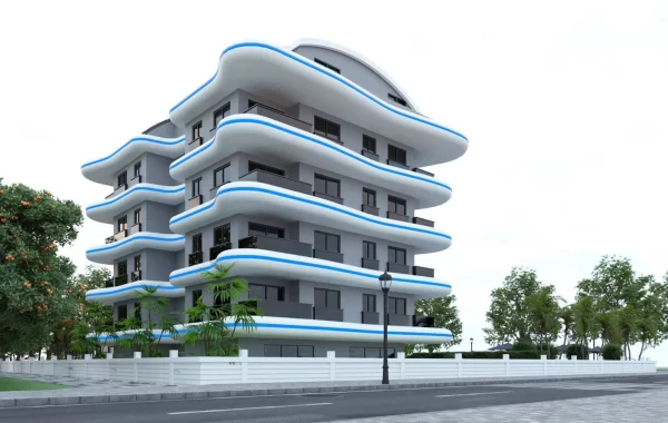 Lovely apartments for sale in Incekum, a quiet and peaceful seaside town located by the sea