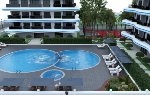 Lovely apartments for sale in Incekum, a quiet and peaceful seaside town located by the sea