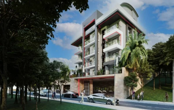 Eleganter Wohnkomplex zum Verkauf in Alanya, mit herrlichem Burg und Meerblick