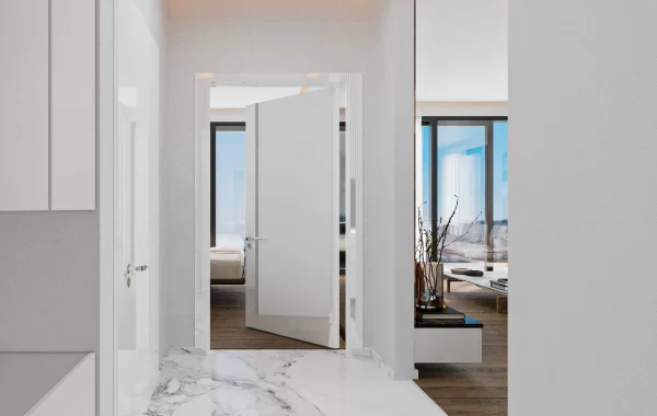 Eleganter Wohnkomplex zum Verkauf in Alanya, mit herrlichem Burg und Meerblick