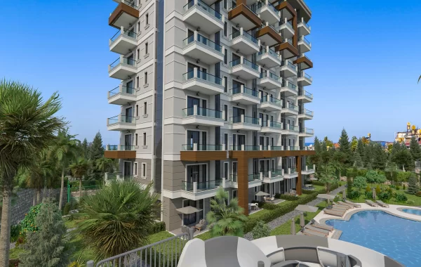 Glorious apartments for sale in Demirtas, a quiet area located in the eastern part of Alanya