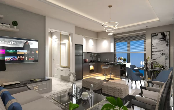 Glorious apartments for sale in Demirtas, a quiet area located in the eastern part of Alanya