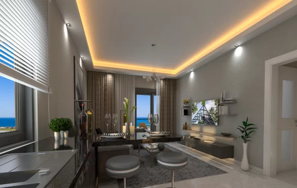 Glorious apartments for sale in Demirtas, a quiet area located in the eastern part of Alanya