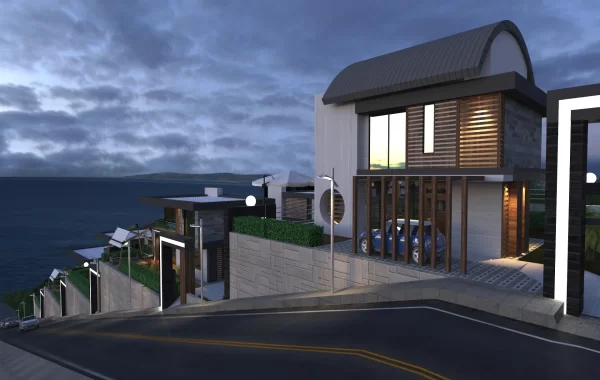 Ravishing villas for sale in Kargicak, alluring region filled with magnificent sea and mountain view