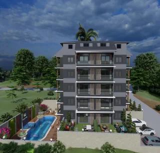 Продается жилой комплекс в Авсалларе, известном своими песчаными пляжами и природой