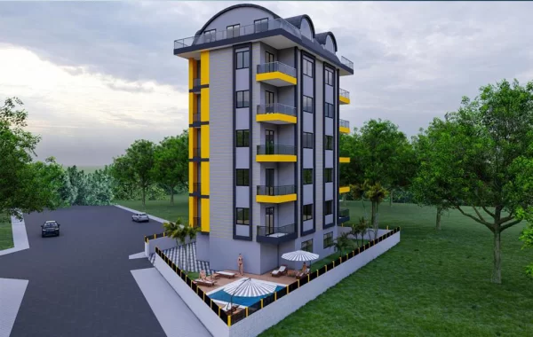 Tranquil apartments for sale in Avsallar, popular area amongst both locals and foreigners