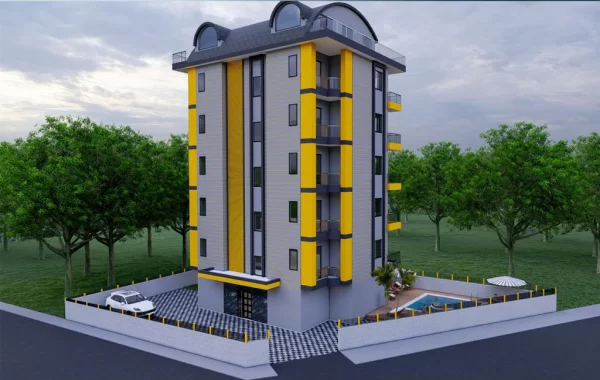 Tranquil apartments for sale in Avsallar, popular area amongst both locals and foreigners