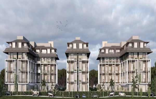 Faszinierender Komplex zum Verkauf in Oba, einer schönen Region, die ideal für Naturliebhaber ist