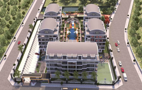Lovely apartments for sale in Oba, one of the most developed neighbourhoods of Alanya
