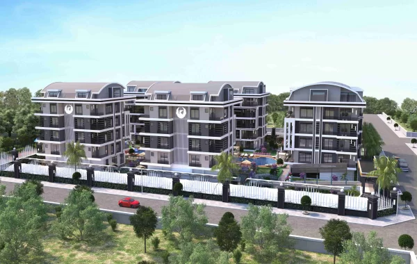 Lovely apartments for sale in Oba, one of the most developed neighbourhoods of Alanya
