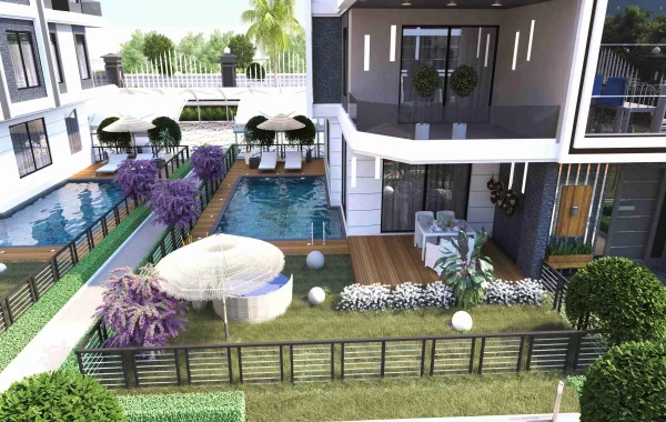 Lovely apartments for sale in Oba, one of the most developed neighbourhoods of Alanya