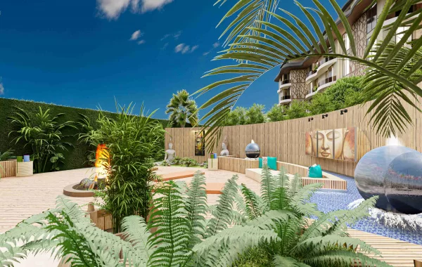 Lyxlägenheter till salu i Alanya, i ett snabbt växande område, populärt bland investerare
