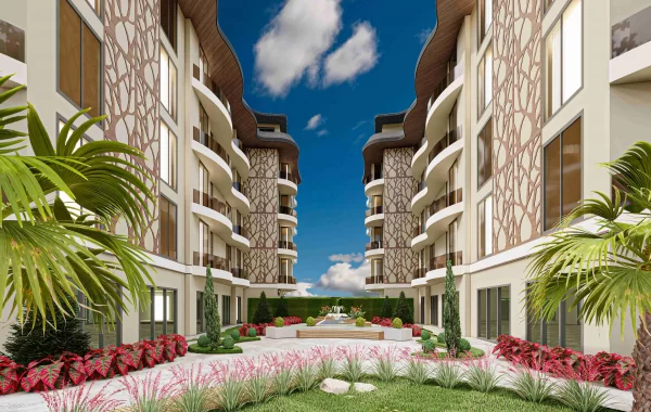 Lyxlägenheter till salu i Alanya, i ett snabbt växande område, populärt bland investerare