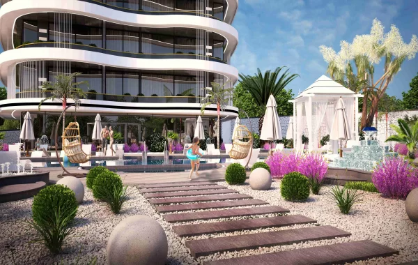 Dream apartment for sale in Kargicak, it will mesmerize you with its lovely coast line and landscape