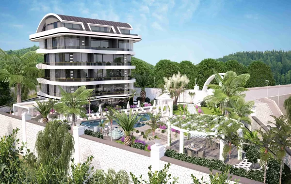 Dream apartment for sale in Kargicak, it will mesmerize you with its lovely coast line and landscape