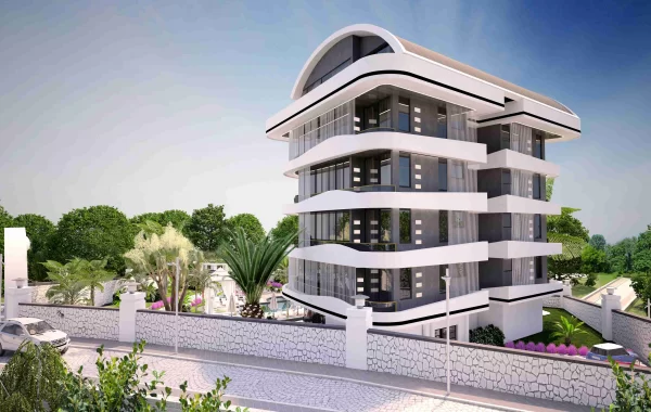 Dream apartment for sale in Kargicak, it will mesmerize you with its lovely coast line and landscape