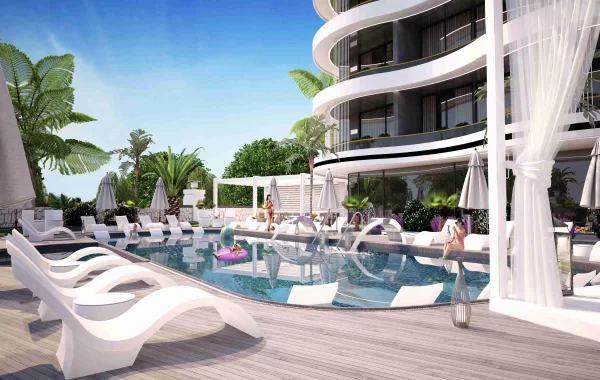 Dream apartment for sale in Kargicak, it will mesmerize you with its lovely coast line and landscape