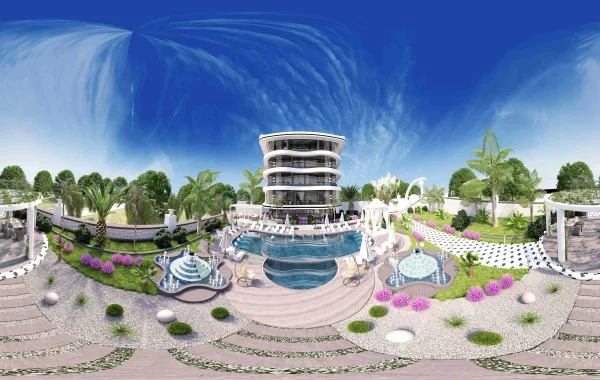 Dream apartment for sale in Kargicak, it will mesmerize you with its lovely coast line and landscape