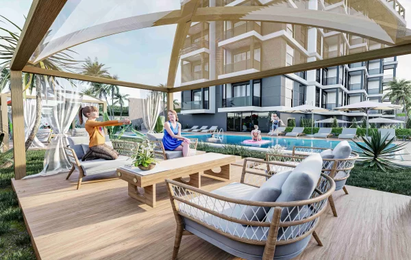 Incredible apartments for sale in Kestel that has a combination of local and foreign lifestyles