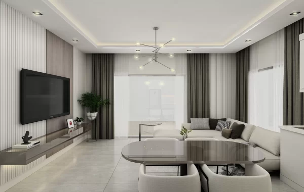 Astounding apartments for sale in Kargicak, known for its beautiful nature, and stunning views