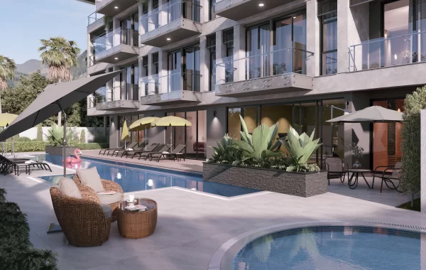 Modernisierter Komplex zum Verkauf der wundervollen Stadt Alanya