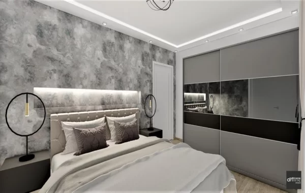 Modern complex with apartments for sale in Turkler, charming seaside town perfect for holiday