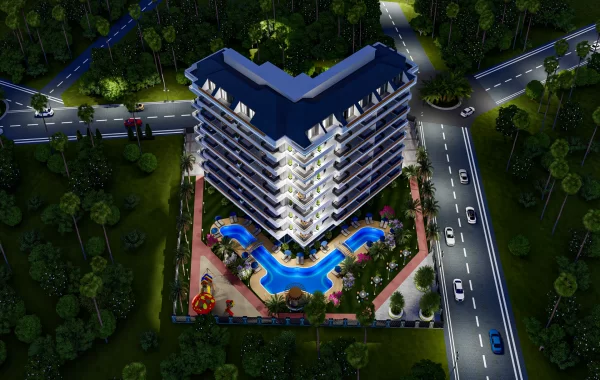 Exclusive apartments for sale in Gazipasa, known for its beautiful beaches, nature and history