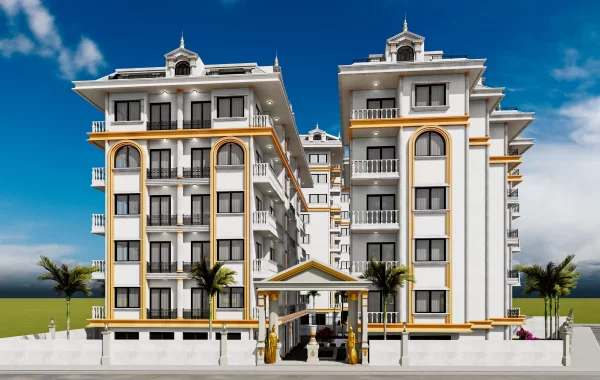 Elite-Wohnanlage zum Verkauf in Alanya, im beliebtesten Teil der Stadt