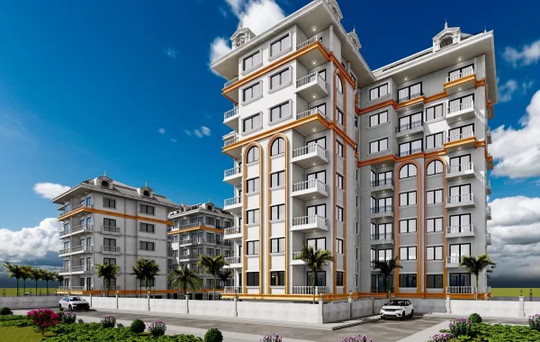 Elite-Wohnanlage zum Verkauf in Alanya, im beliebtesten Teil der Stadt