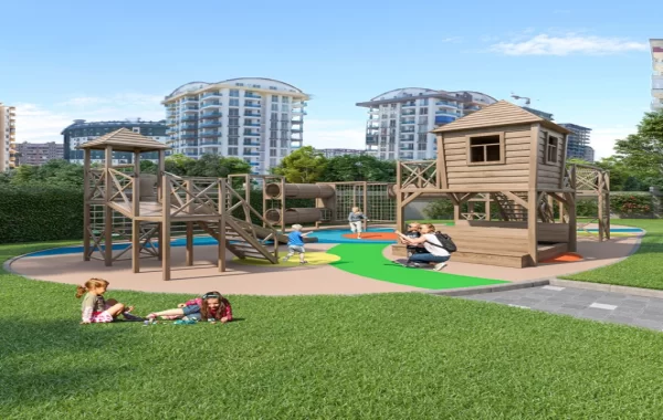 Zeitloser Wohnkomplex in Alanya/Mahmutlar, einem der berühmtesten Ferienorte in der Türkei