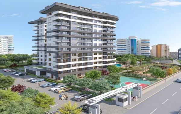 Zeitloser Wohnkomplex in Alanya/Mahmutlar, einem der berühmtesten Ferienorte in der Türkei