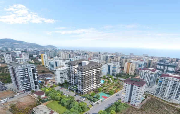 Zeitloser Wohnkomplex in Alanya/Mahmutlar, einem der berühmtesten Ferienorte in der Türkei