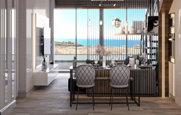 Fabulous apartments for sale in North Cyprus, island known for its excellent climate, warm people
